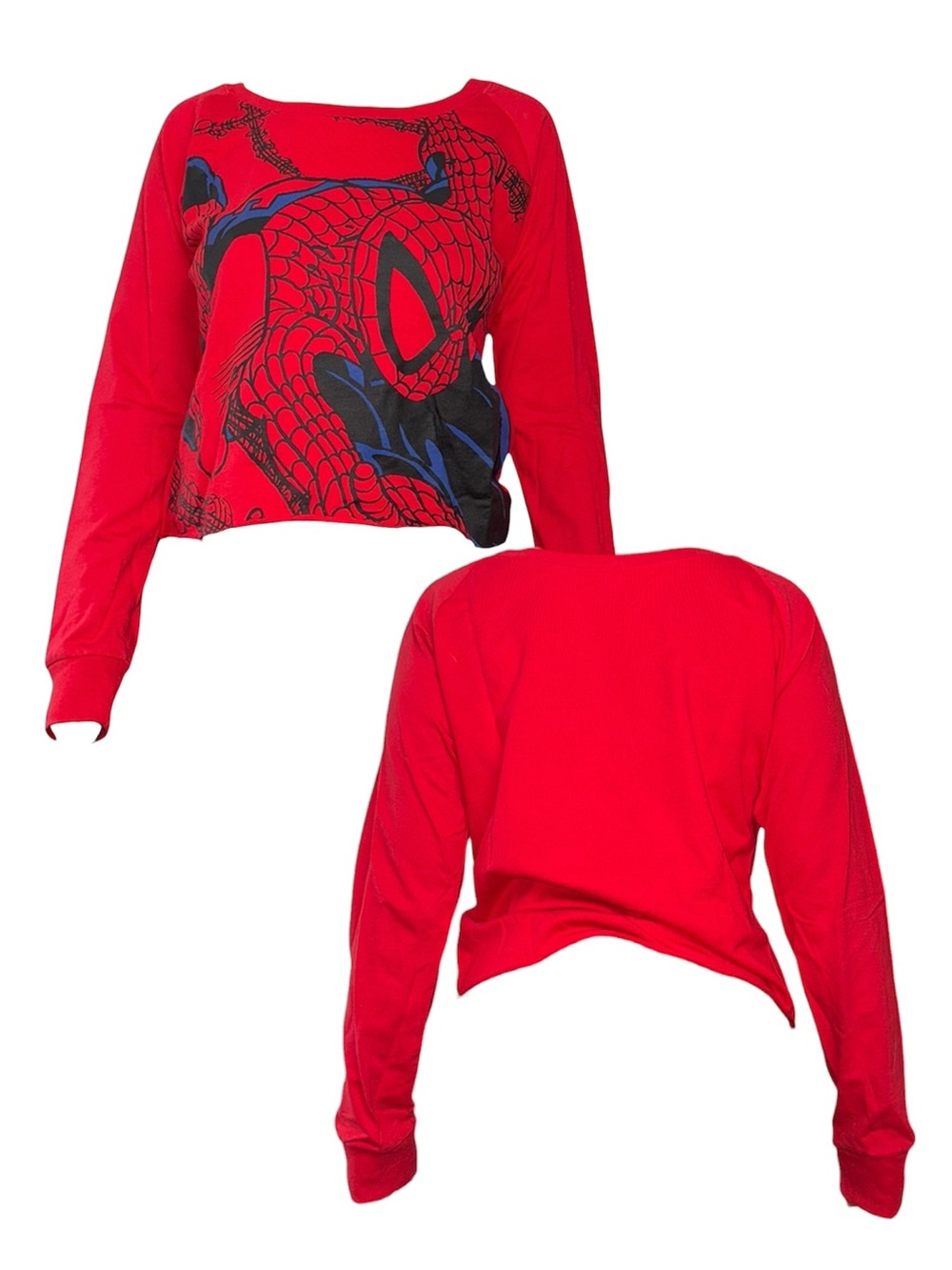 Marvel Red Spider-Man Graphic Long Sleeve Tee